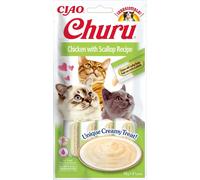 Churu Cat Receta De Pollo Con Vieira 4 X 14Gr