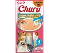 Churu Cat Receta De Salmón Con Vieira 4 X 14Gr