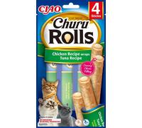 Churu Rolls Receta de Atún Barritas para Gatos 40 gr