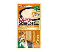 Churu Skin&Coat Receta de Pollo Puré para Gatos 12 x 56 gr