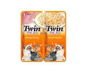 Churu Twin Packs Receta Pollo en Caldo de Pollo para Gatos 80 gr