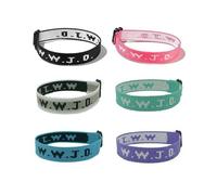 CHUU YUNG WWJD Pulseras con texto en inglés "What Would Jesus Do", pulseras trenzadas de amistad a juego, inspiradoras, religiosas, cristianas, joyería de protección para mujeres, hombres, parejas