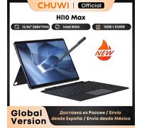 CHUWI Hi10 Max Tablet 2 en 1 Tablet PC 12,96 pulgadas pantalla 3K N150/N100 portátil 12GB RAM 512GB ROM Windows 11 tabletas 2,4G/5G WiFi N150