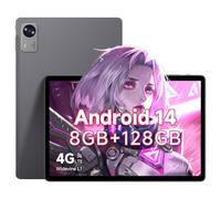CHUWI Tableta Android 14, Hi10 XPro Tablet 10.1 Pulgadas, 8GB RAM 128GB ROM, Unisoc T606 Octa-Core,1280X800 HD IPS,13MP Cámara,Widevine L1,7000mAh,4G LTE/5G WiFi/GPS/BT 5.0, (Funda Incluida)