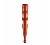ChuYiElegance Aplicador de Masaje Manual Acupresión Herramienta Maderoterapia Palo Punto Gatillo Masajeador Reflexología Madera Maciza con Agarre Contorneado para, Red Sandalwood