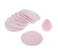 ChuYiElegance Discos Desmaquillantes Reutilizables de Bambú para El Desmaquillante, Rosado