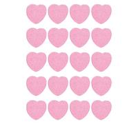 ChuYiElegance Esponja Exfoliante Facial, Borla, Discos Desmaquillantes Faciales de Pulpa de Madera, Esponjas Limpiadoras Reutilizables, Disco Desmaquillante, Esponj, Rosa 20 piezas