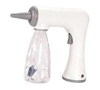 ChuYiElegance Máquina de Burbujas Eléctrica, Máquina de Espuma con Botella, Regalo de Permanente, Accesorio Profesional Portátil Multifuncional para Salón, Blanco