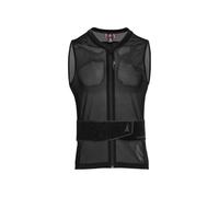 ChuYiElegance Protector de para Esquí Hombre Chaleco Dorsal Espaldar para Nieve Espaldera Deportiva con Soporte Lumbar y Dorsal Diseño Adaptable al Cuerpo Adecuado , Negro , M