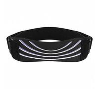 ChuYiElegance Soporte de Ajustable Correa Rodillera Tira Rotuliana Banda Patelar con Hebilla Segura y Tensión Regulable Adecuado para Bicicleta Senderismo Urbano, Negro-Borde Morado