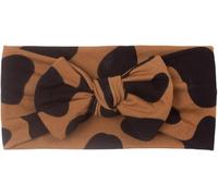 Chuyoujun Diadema con patrón de leopardo para niños, diadema ancha con patrón de leopardo, diadema suave y elástica