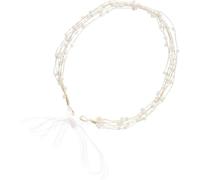 Chuyoujun Diadema de perlas, hermosa diadema, bata de novia, accesorios para el cabello de novia, accesorios para el cabello de novia, tocado de novia de boda