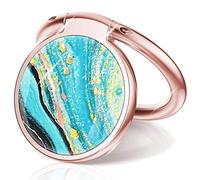 Chvelop Anillo para teléfono móvil, Soporte y Agarre para Teléfonos Móviles : 360 ° de rotación Universal, Anillo para teléfono móvil, iPhone,Samsung, Sony,Huawei,Xiaomi,Google,Azul