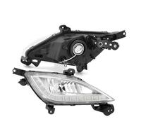 Chwqfuhf Conjunto Faros Aelanteros Para Hyundai Para Elantra Para GT Para I30 2012-2016 Luces Antiniebla Delanteras Para Coche Faros Antiniebla Led DRL Accesorios De Montaje(1 Pair)