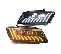 Chwqfuhf Conjunto Faros Aelanteros Para Q5 2008-2017 Accesorios De Faros Led De Coche Frontal Modificado LED DRL Luces De Señal De Giro Conjunto De Faros(For 2008-2012 Year)