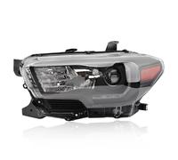 Chwqfuhf Conjunto Faros Aelanteros Para Toyota Para Tacoma 2016-2022 Faros Delanteros Halógenos LED Intermitentes DRL Conjunto De Faros Delanteros(Left)