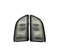 Chwqfuhf Espejo Retrovisor Indicador para Volvo para XC60 2008-2012 31217288 31217289 Luz Repetidora Señal Giro del Espejo Retrovisor Delantero Izquierdo/Derecho señal Giro dinámica(Kit)