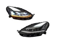 Chwqfuhf Faros Delanteros Para Tesla Para Model 3 2017-2024 Faros Antiniebla Luces Diurnas Luces Freno E Intermitentes Instalación Plug And Play Conjuntos Faros LED Coche