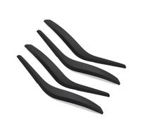 Chwqfuhf Manijas Interiores Coche Reemplazo Cubierta Tirador Puerta Izquierda Y Derecha Para BMW Para X1 E84 2011 2012 2013 2014 2015 Manijas Interiores Puertas Coche(Black 4PCS)