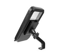 Chwqfuhf Suporte Telemóvel Moto Soporte Universal para Teléfono De Motocicleta Espejo Retrovisor Manillar Rotación De 360 Grados 4-7 Pulgadas(Rearview Mirror)