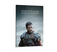 CHxdxge Gladiator Movie Quotes Poster Pintura Decorativa Lienzo Arte de Pared Salón Póster Dormitorio Pintura, Arte de Pared Impresión de Imagen Moderna Decoración de Habitación Familiar 40 x 60 cm