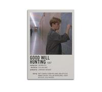 CHxdxge Good Will Hunting Movie Póster Vintage Póster Pintura Decorativa Lienzo Arte de Pared Salón Dormitorio Pintura, Arte de Pared Impresión de Imagen Moderna Decoración de Habitación Familiar 08 x