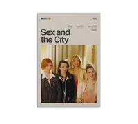 CHxdxge Sex And The City Movie Modern Home Art Poster Impresiones en lienzo, Arte de pared para sala de estar, estampados, decoración moderna del hogar08 x 12 pulgadas (20 x 30 cm)