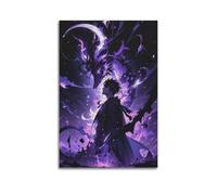 CHxdxge Solo Leveling Art Póster Pintura Decorativa Lienzo Arte Mural Salón Póster Dormitorio Pintura, Arte de Pared Impresión de Imagen Moderna Decoración de Habitación Familiar 40 x 60 cm