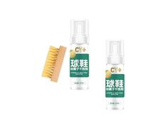 CHYANG Active Foam Sneaker Cleaner Set - Rich Foam Deep Cleans & Protects, Removes Tough Stains on White Shoes, Prevents Yellowing & Aging (2PCS)
