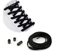 CHYEEH Cordones Elásticos Sin Nudo con Hebilla Metal | Cordones Elásticos de Goma con Botón de Metal/Cordones Elásticos para Zapatillas de Deporte, No es Necesario Atar Cordones de Zapatos para Niños