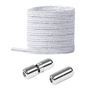 CHYEEH Cordones Elásticos Sin Nudo con Hebilla Metal | Cordones Elásticos de Goma con Botón de Metal/Cordones Elásticos para Zapatillas de Deporte, No es Necesario Atar Cordones de Zapatos para Niños