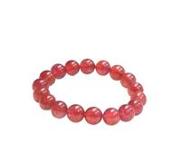 CHYIFSHIYM Pulsera de cuentas de cristal de 12 mm para hombres y mujeres, pulsera curativa de piedras preciosas naturales, pulsera elástica ajustable para protección, energía y regalo, joyería