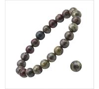 CHYIFSHIYM - Pulsera elástica de 8 mm con piedras preciosas naturales, hecha a mano, unisex, para meditación, yoga, curación espiritual y positiva, Una talla, No es una piedra preciosa