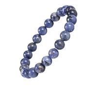 CHYIFSHIYM - Pulsera elástica de 8 mm con piedras preciosas naturales, hecha a mano, unisex, para meditación, yoga, curación espiritual y positiva, Una talla, No es una piedra preciosa