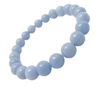 CHYIFSHIYM - Pulsera elástica de 8 mm con piedras preciosas naturales, hecha a mano, unisex, para meditación, yoga, curación espiritual y positiva, Una talla, No es una piedra preciosa