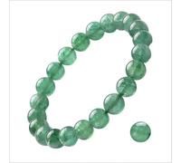CHYIFSHIYM - Pulsera elástica de 8 mm con piedras preciosas naturales, hecha a mano, unisex, para meditación, yoga, curación espiritual y positiva, Una talla, No es una piedra preciosa