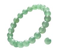 CHYIFSHIYM - Pulsera elástica de 8 mm con piedras preciosas naturales, hecha a mano, unisex, para meditación, yoga, curación espiritual y positiva, Una talla, No es una piedra preciosa