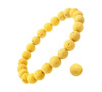 CHYIFSHIYM - Pulsera elástica de 8 mm con piedras preciosas naturales, hecha a mano, unisex, para meditación, yoga, curación espiritual y positiva, Una talla, No es una piedra preciosa