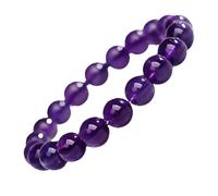 CHYIFSHIYM - Pulsera elástica de 8 mm con piedras preciosas naturales, hecha a mano, unisex, para meditación, yoga, curación espiritual y positiva, Una talla, No es una piedra preciosa