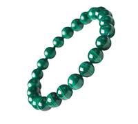 CHYIFSHIYM - Pulsera elástica de 8 mm con piedras preciosas naturales, hecha a mano, unisex, para meditación, yoga, curación espiritual y positiva, Una talla, No es una piedra preciosa