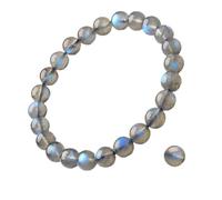 CHYIFSHIYM - Pulsera elástica de 8 mm con piedras preciosas naturales, hecha a mano, unisex, para meditación, yoga, curación espiritual y positiva, Una talla, No es una piedra preciosa