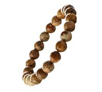 CHYIFSHIYM - Pulsera elástica de 8 mm con piedras preciosas naturales, hecha a mano, unisex, para meditación, yoga, curación espiritual y positiva, Una talla, No es una piedra preciosa
