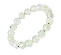 CHYIFSHIYM - Pulsera elástica de 8 mm con piedras preciosas naturales, hecha a mano, unisex, para meditación, yoga, curación espiritual y positiva, Una talla, No es una piedra preciosa