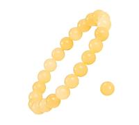 CHYIFSHIYM - Pulsera elástica de 8 mm con piedras preciosas naturales, hecha a mano, unisex, para meditación, yoga, curación espiritual y positiva, Una talla, No es una piedra preciosa