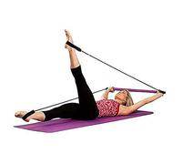 CHYIR Barra portátil de pilates para el hogar, yoga, pilates, entrenamiento total del cuerpo, barra de fitness con bucle para el pie