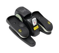 Chynalys Bicicleta estática, entrenador de piernas, equipo de fitness para el hogar, entrenador de pedales con control remoto con LCD, 3 modos, 5 velocidades ajustables, activación muscular elíptica