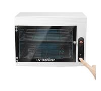 Chynalys Gabinete esterilizador UV para instrumentos, ajuste de temporizador LED, dispositivo desinfectante UV para herramientas de manicura de salón, pinzas y toallas