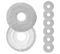 Chyodi 8 unidades de almohadillas de limpieza accesorios para Xiaomi X20 Max / X20 Pro / X20+ / X10+ Robot aspirador, paños de microfibra premium para Dreame L10s / L10 / L20 / X40 / L10s Pro