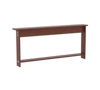 CHZFFD Delgada detrás de la Mesa del sofá Mesa Estrecha Y Delgada Detrás del Sofá, 100 120 150 Cm Largo Mesas Consola De Madera para Entrada, Muebles Mesa Sofá Alargados(Brown,100x10x65cm/39x4x26in)