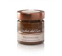 Ciabot del Cua, crema para untar de avellana riccioccola, 62% de Avellanas IGP de las Langhe, cacao y azúcar crudo, sin lactosa, paquete de 3 x 200 g